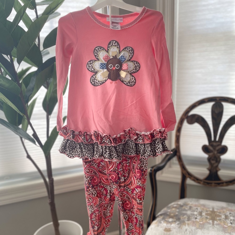 Thanksgiving Outfit Size 4T